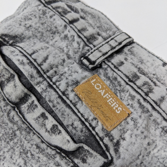 VTG Loafers Acid Wash Jeans 30 Waist - Picture 2 of 8